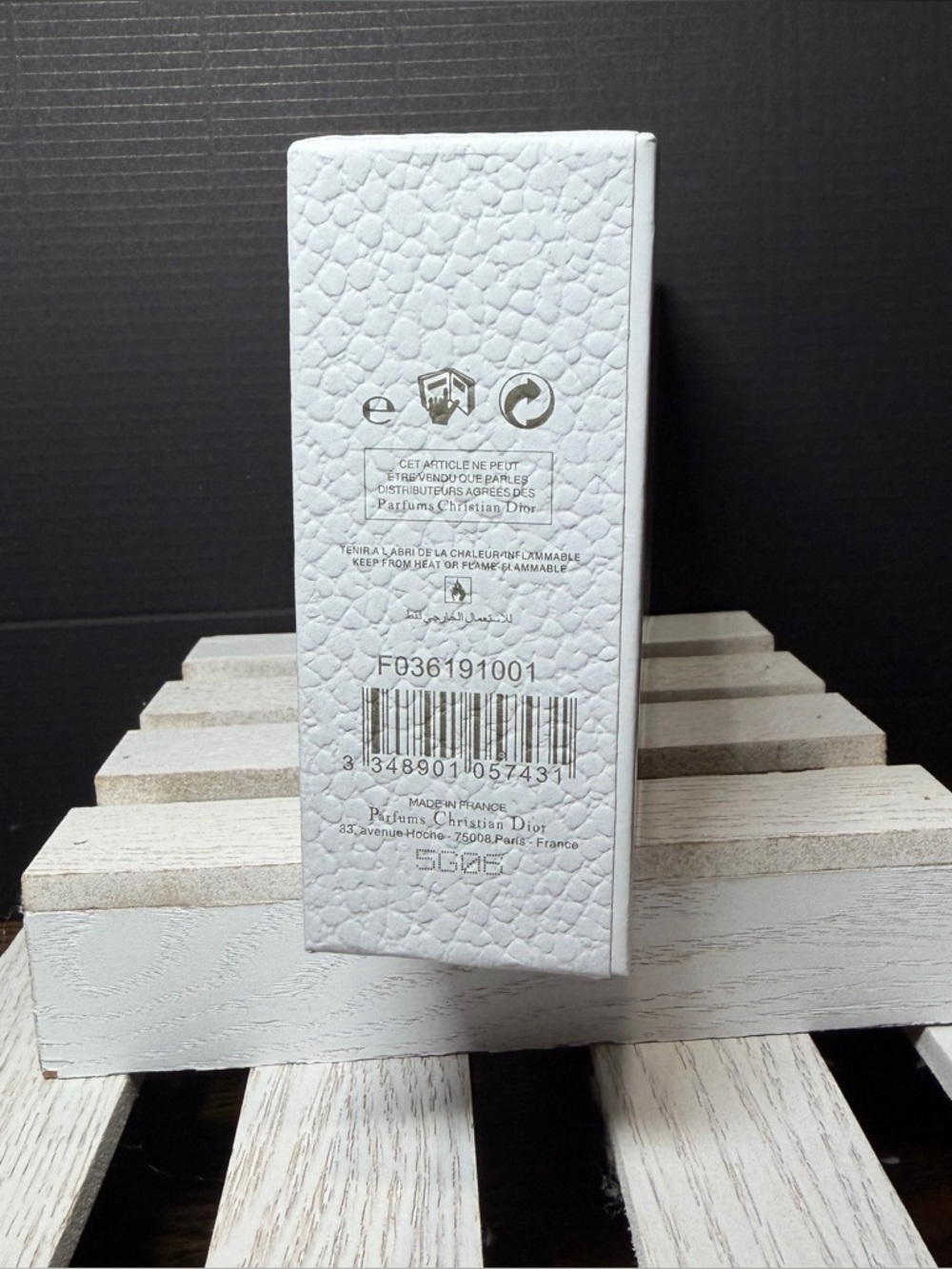 Dior White and Gold Les MINI Parfums Box - Picture 4 of 5